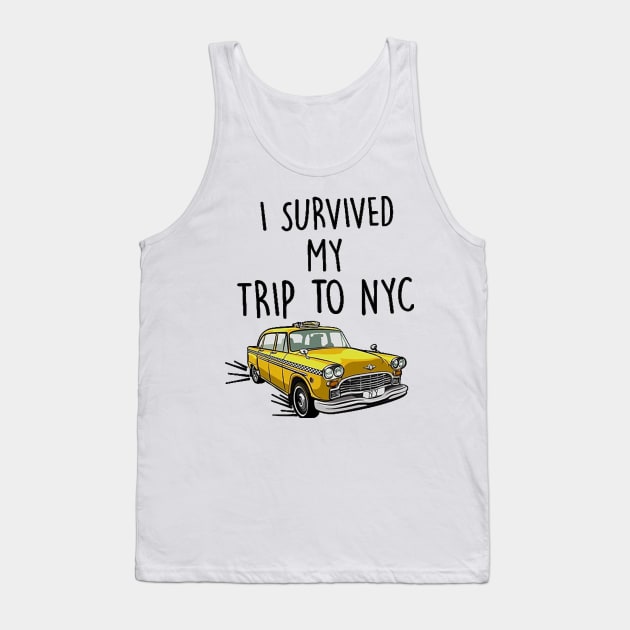 I survived my trip to nyc Tank Top by AsKartongs